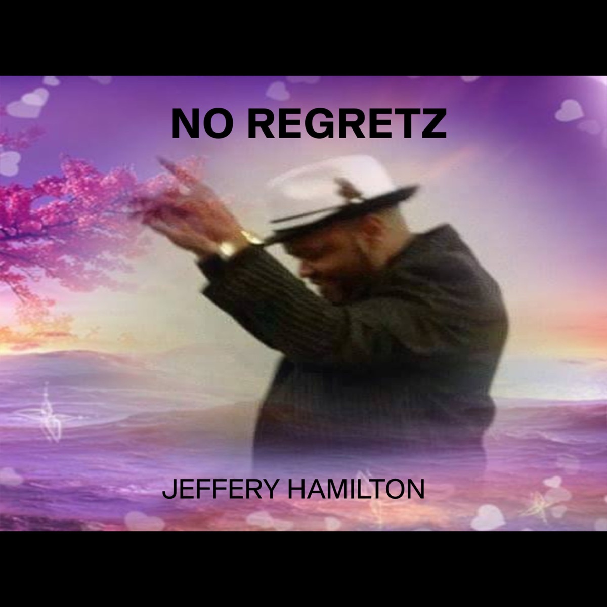 No Regretz (Remix) - Single by Jeffery Hamilton album cover