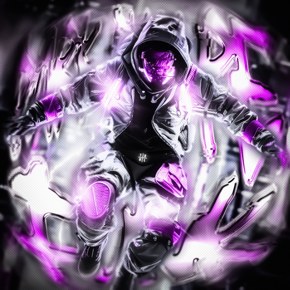 DARK FUTURE FUNK - EP by wxmac, dj rewo & ACIDXZE album cover