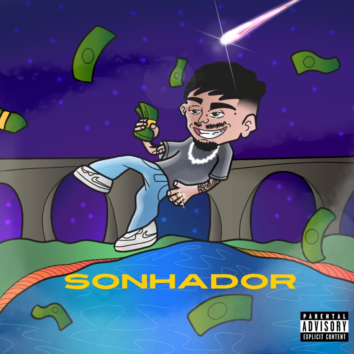 Sonhador - Single by Marcos M.V.C & Garden Math album cover
