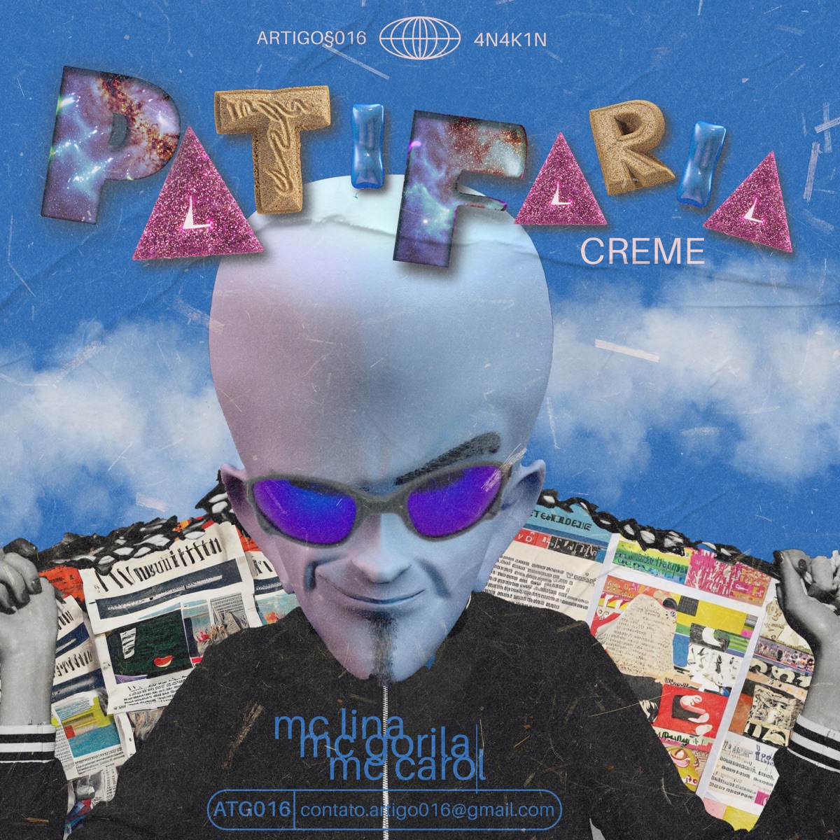 PATIFARIA CREME (feat. 4N4K1N) - Single by ARTIGO016 album cover