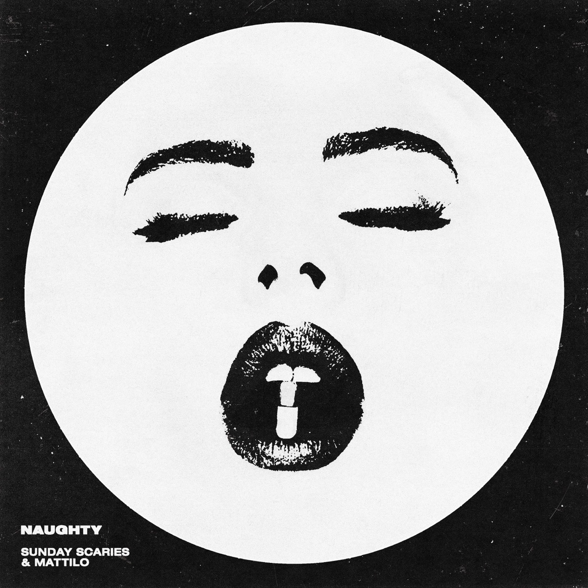 Naughty - Single by Sunday Scaries & Mattilo album cover