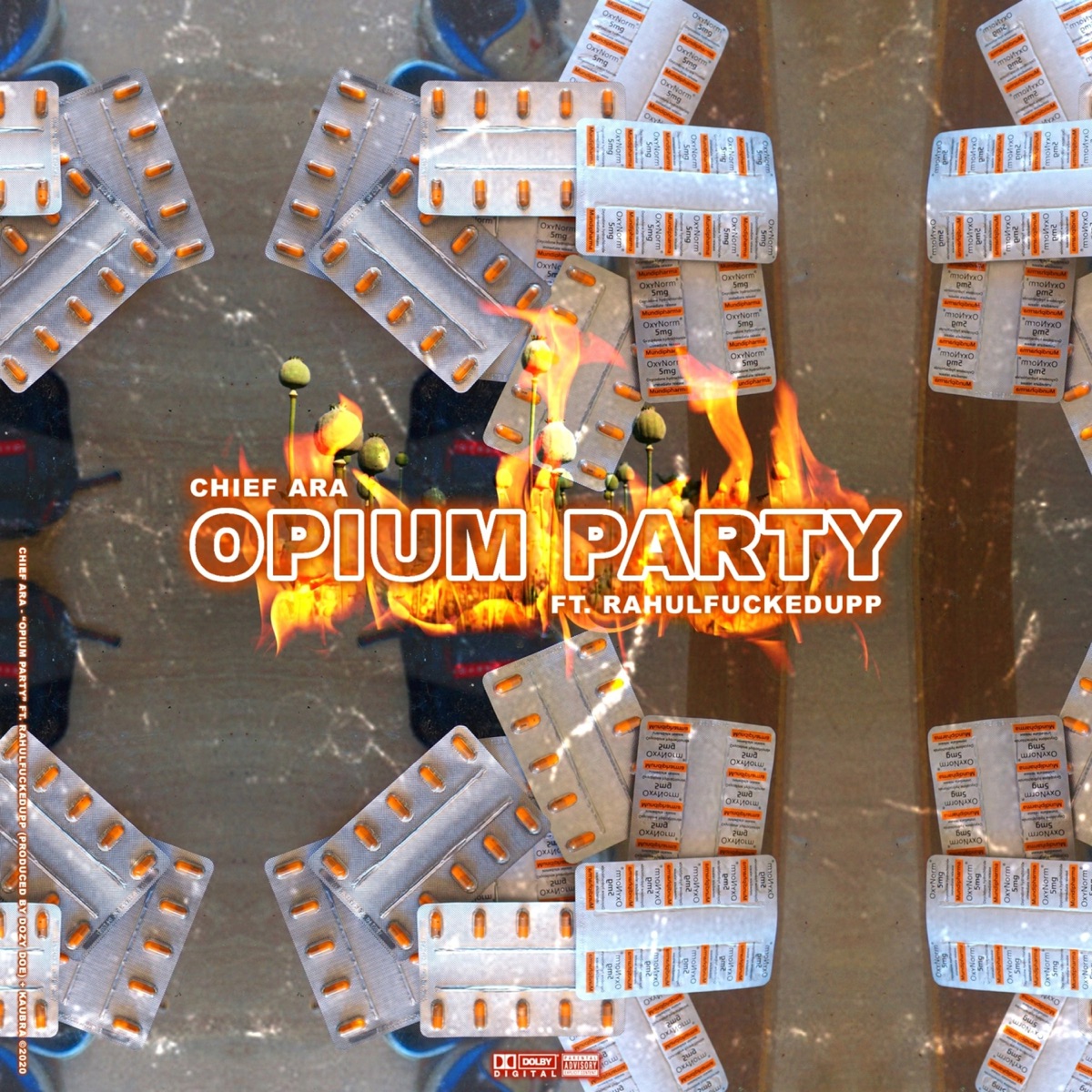 Opium Party (feat. Rahulfuckedupp) - Single by Chief Ara album cover