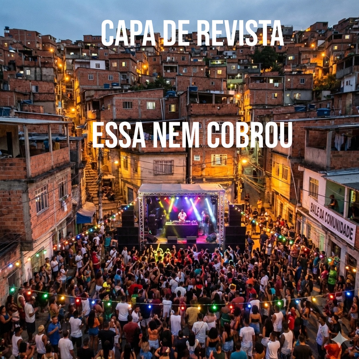 CAPA DE REVISTA ESSA NEM COBROU - Single by Dj Tm De Vila Velha & SOM CAPIXABA album cover