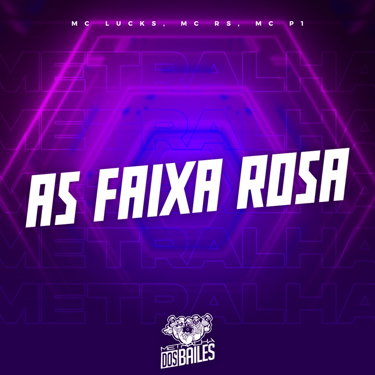 As Faixa Rosa - Single by MC Lucks, MC P1, MC RS & DJ CLEBER album cover