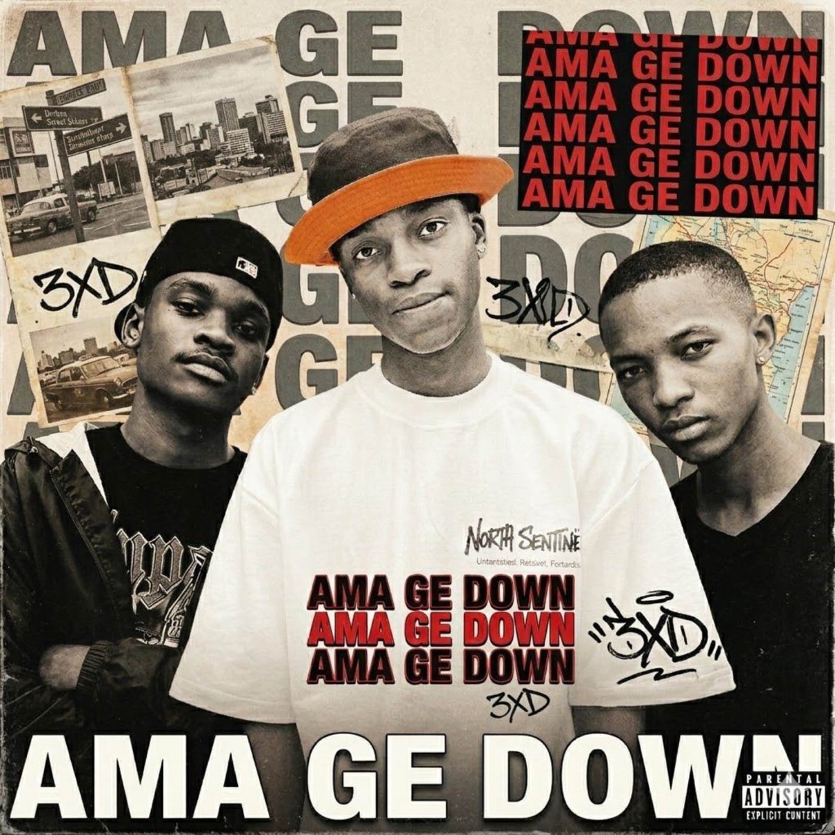 Ama Get Down - Single by Mshimaann, TKAY Musiq & Danken album cover