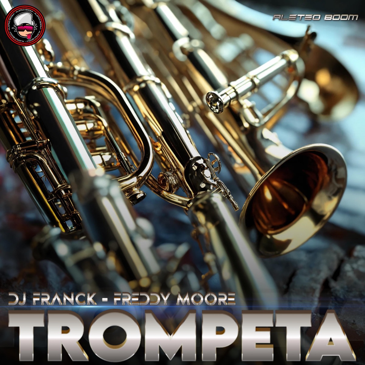 Trompeta (feat. Dj Franck & Freddy Moore) [Guaracha] - Single by Aleteo Boom album cover