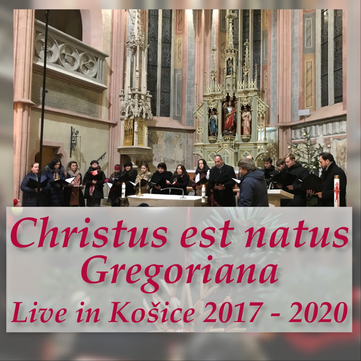 Christus est natus (Live) by Gregoriana & Marek Klein album cover