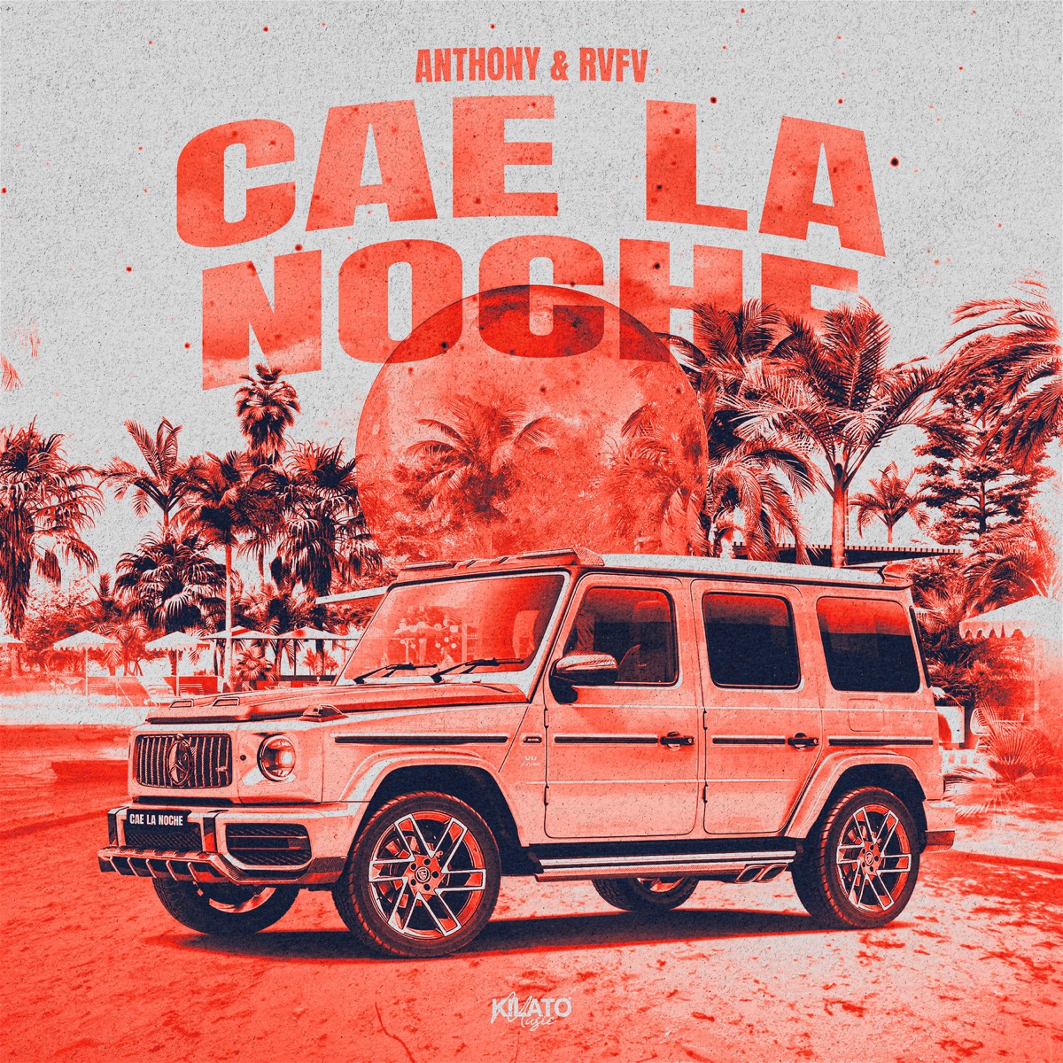 CAE LA NOCHE - Single by Anthony & Rvfv album cover