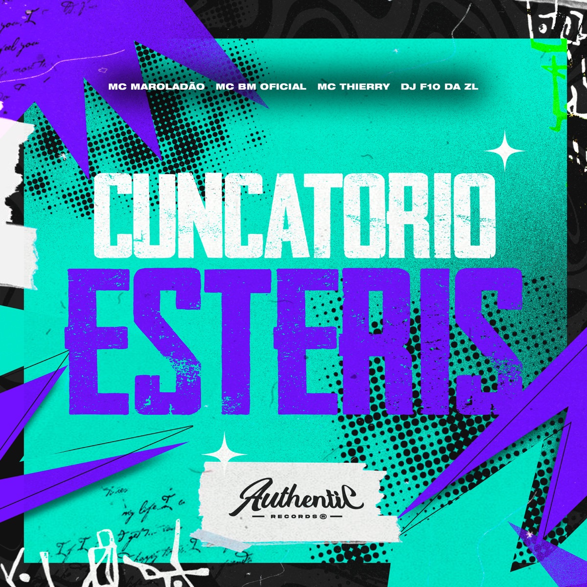 Cuncatorio Esteris (feat. Mc Maroladão & MC Thierry) - Single by DJ F10 DA ZL & MC BM OFICIAL album cover