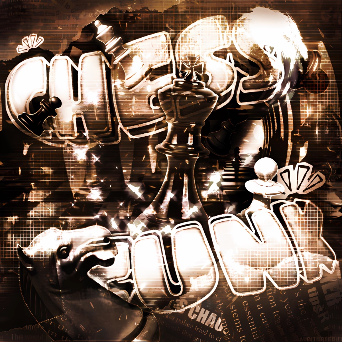CHESS FUNK - EP by $ERUM, PDXG, SXYMXR & DJ Zay album cover