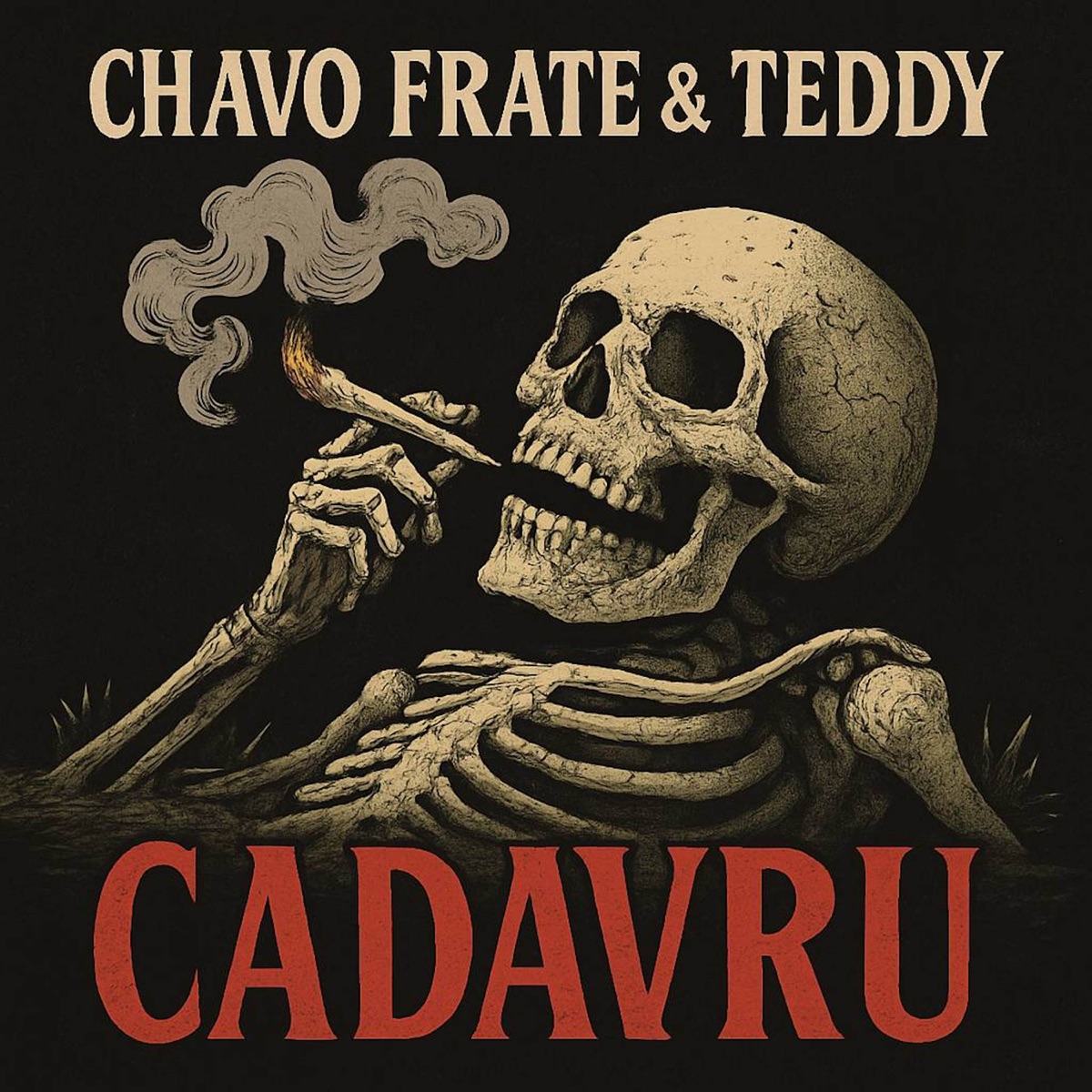 CADAVRU - Single by Chavo Frate & Teddy album cover