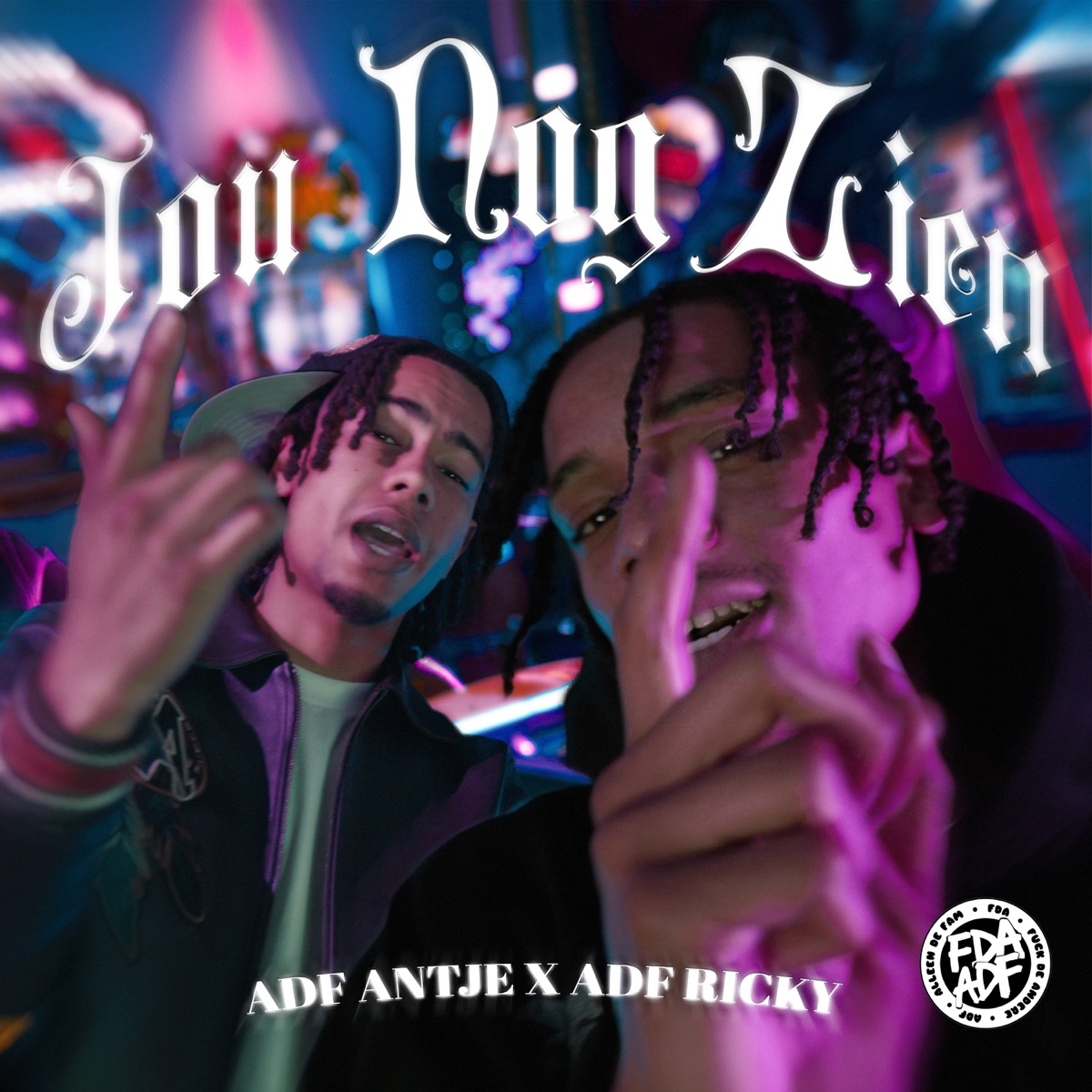 Jou Nog Zien (feat. ADF Ricky) - Single by Antje album cover