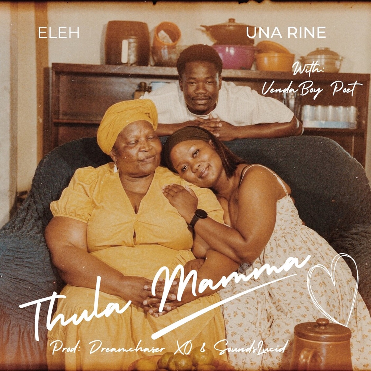 Thula Mamma (feat. Vendaboy Poet) - Single by Eleh & Una Rine album cover
