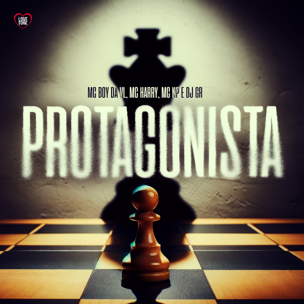 Protagonista (feat. MC NP) - Single by DJ GR, MC Harry & MC BOY DA VL album cover