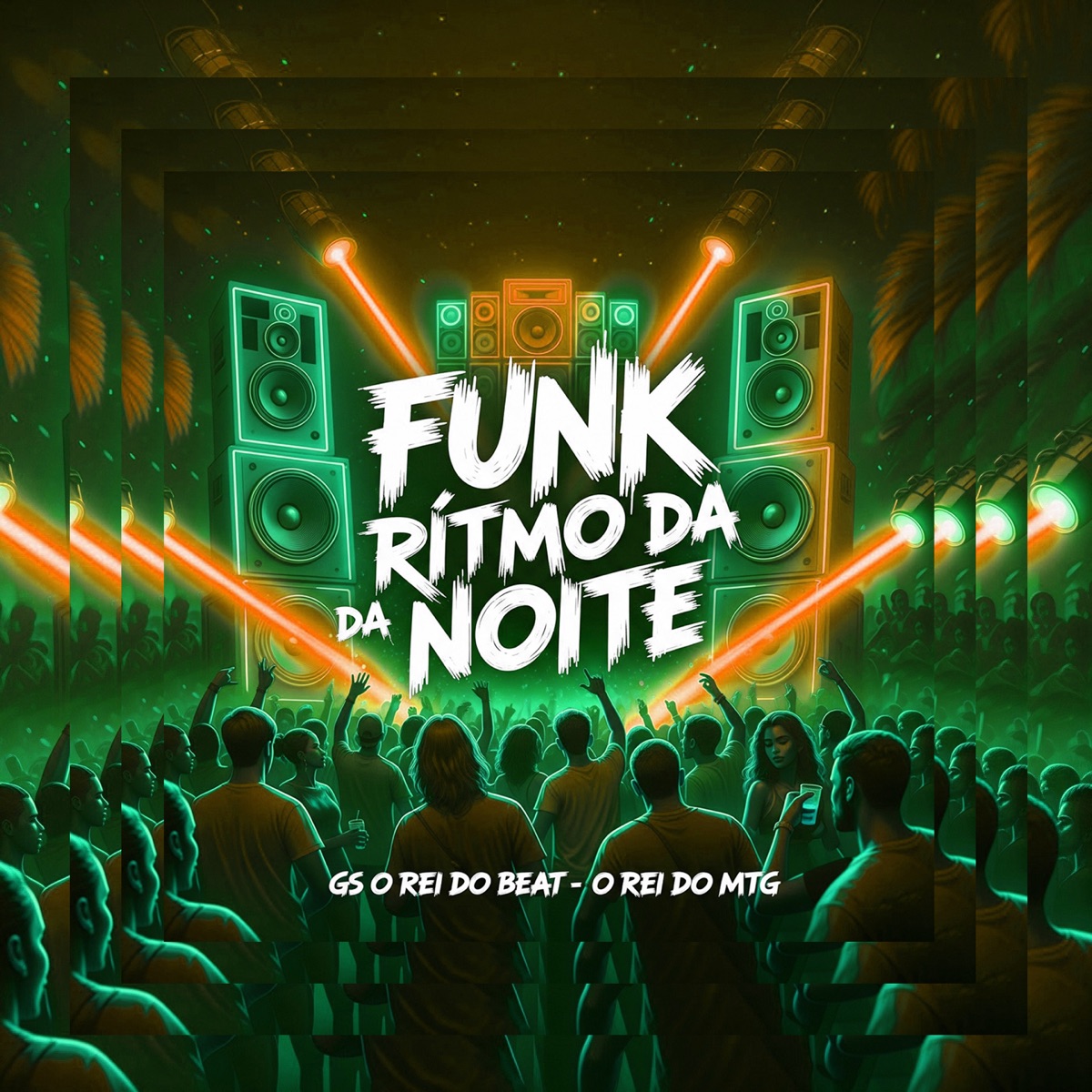 FUNK RITMO DA NOITE - Single by GS O Rei do Beat & O REI DO MTG album cover