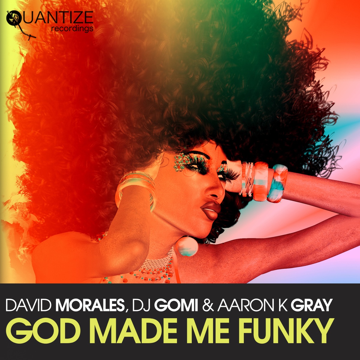 God Made Me Funky (David Morales Remixes) - EP by David Morales, DJ Gomi & Aaron K. Gray album cover