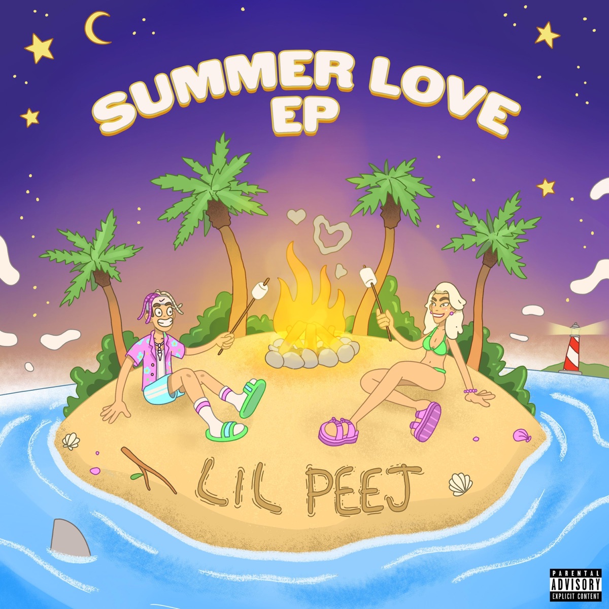 Summer Love EP by Lil Peej album cover