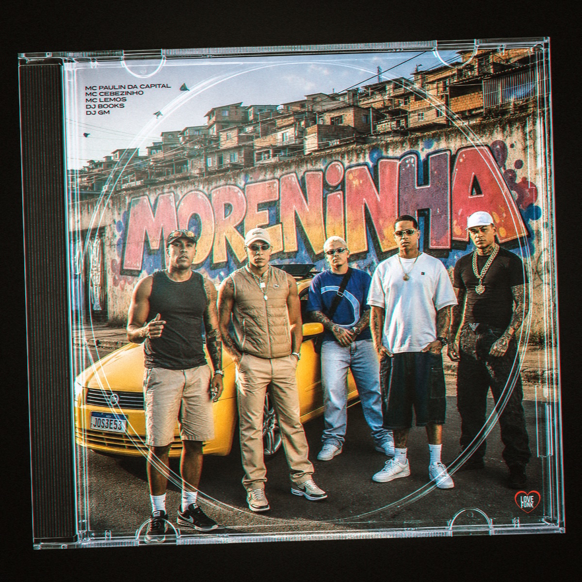 Moreninha - Single by MC Paulin da Capital, MC Cebezinho, MC Lemos & DJ GM album cover