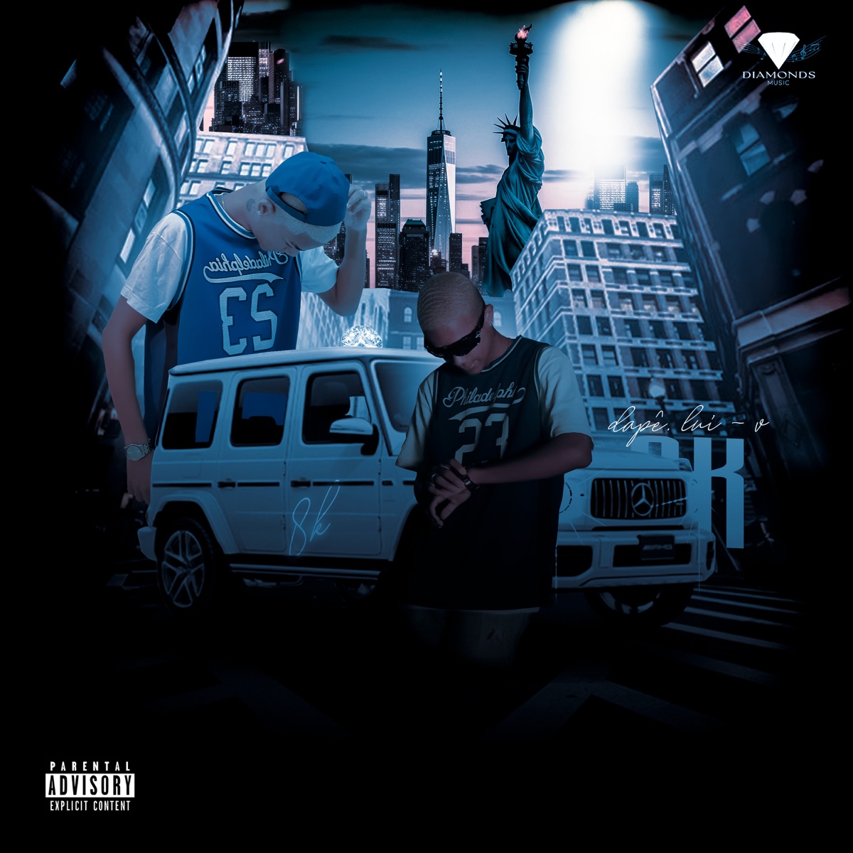 8K - Single by Dapê & Lui-V album cover