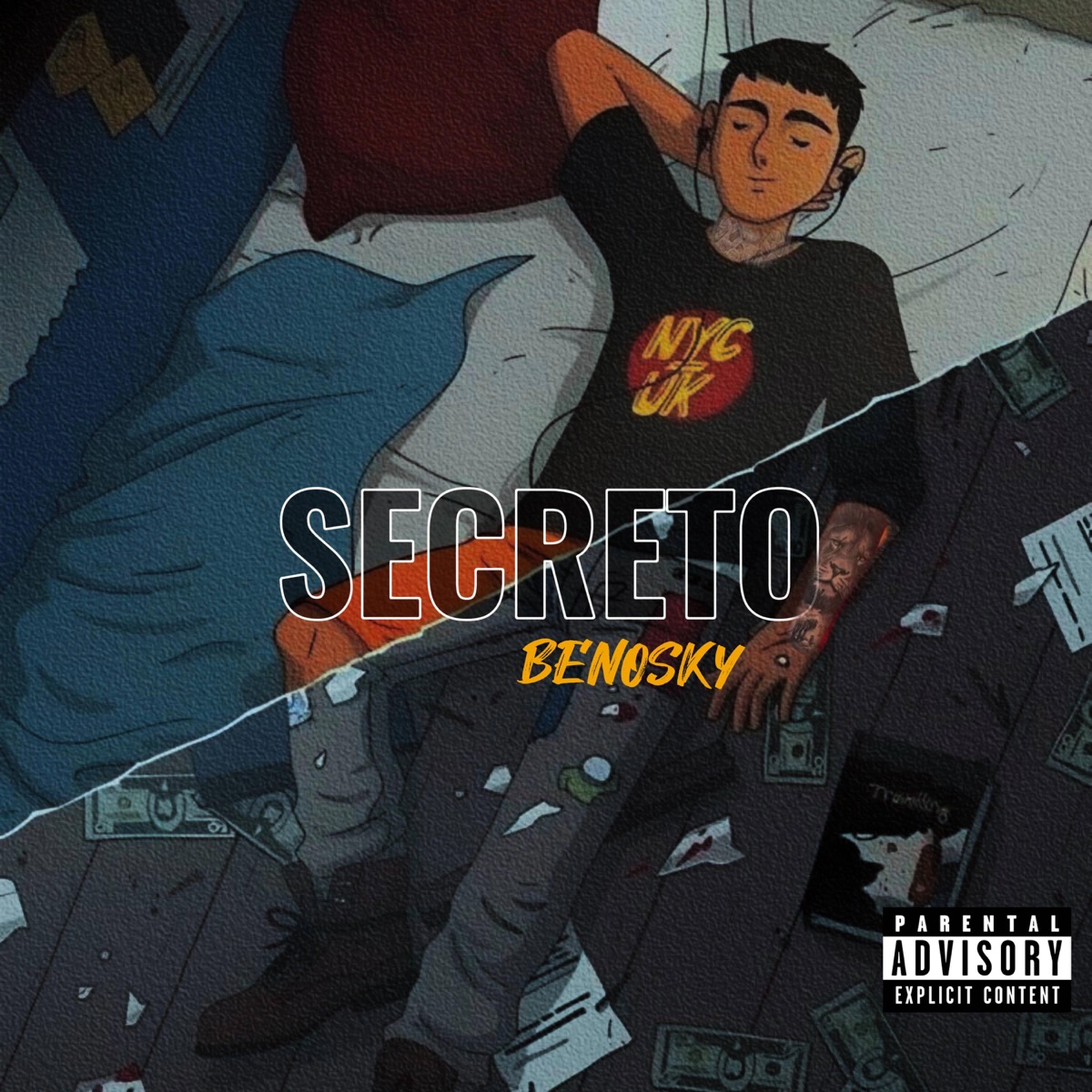 Secreto - Single by BENOSKY album cover