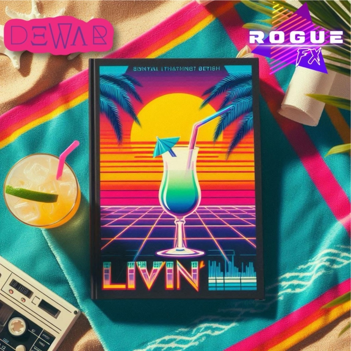 Livin' (feat. Dewar) - Single by Rogue FX album cover