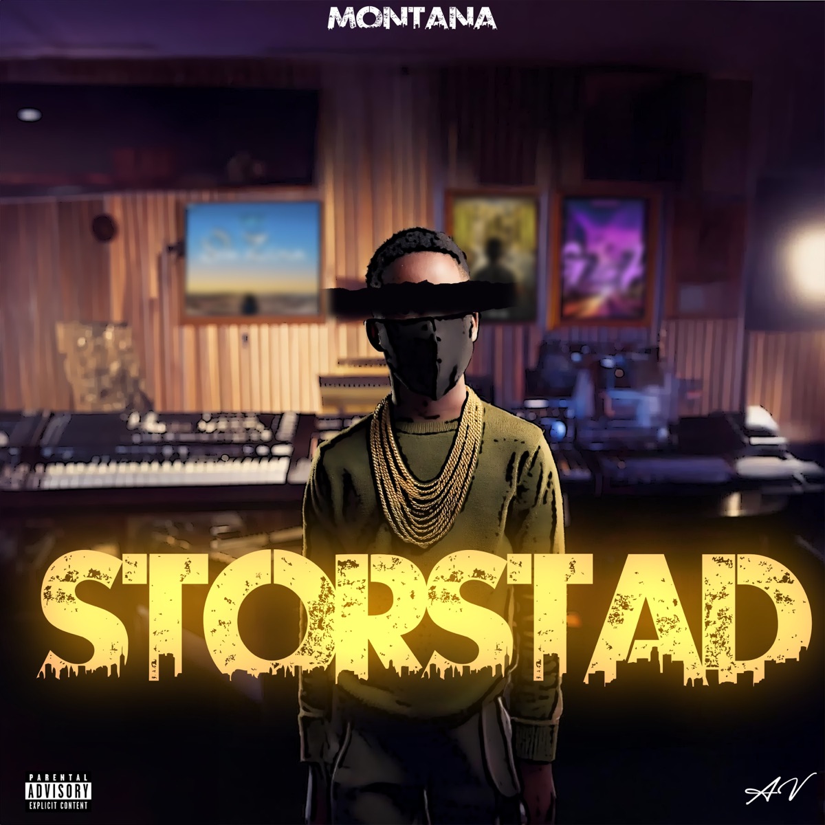 STORSTAD - Single by Montana album cover