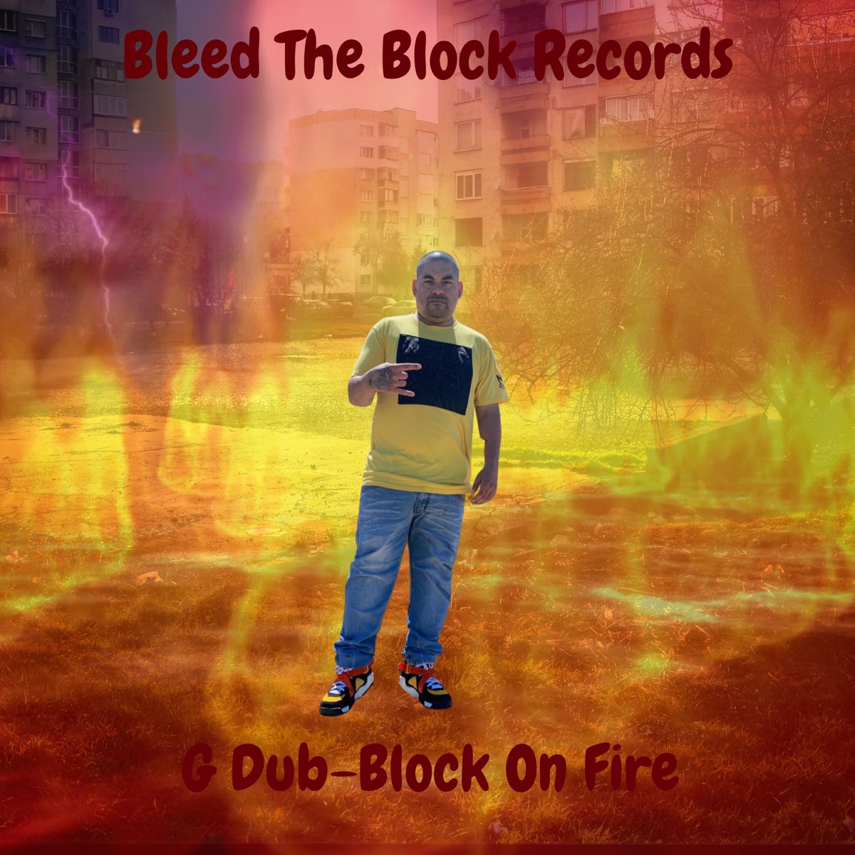 Block On Fire (feat. Prevmarco) - Single by G-Dub album cover