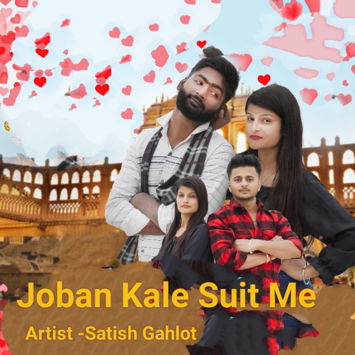 Joban Kale Suit Me - Single by Bad Munda (Ankit) & Satish Gahlot album cover