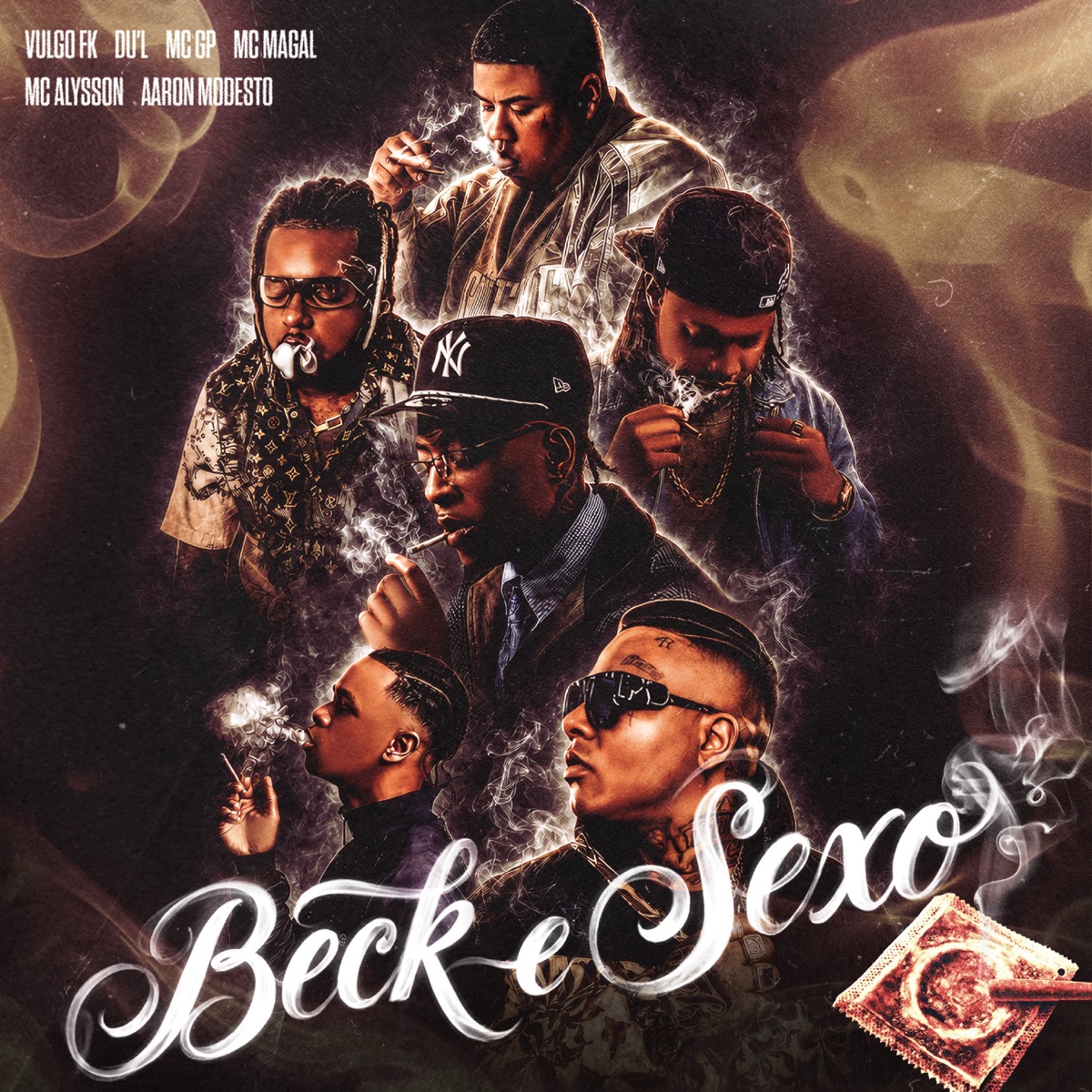 Beck e Sexo (feat. Mc Magal, Mc Alysson, DJ Glenner, Pedro Lotto) - Single by Mc GP, DU'L, Vulgo FK & Aaron Modesto album cover