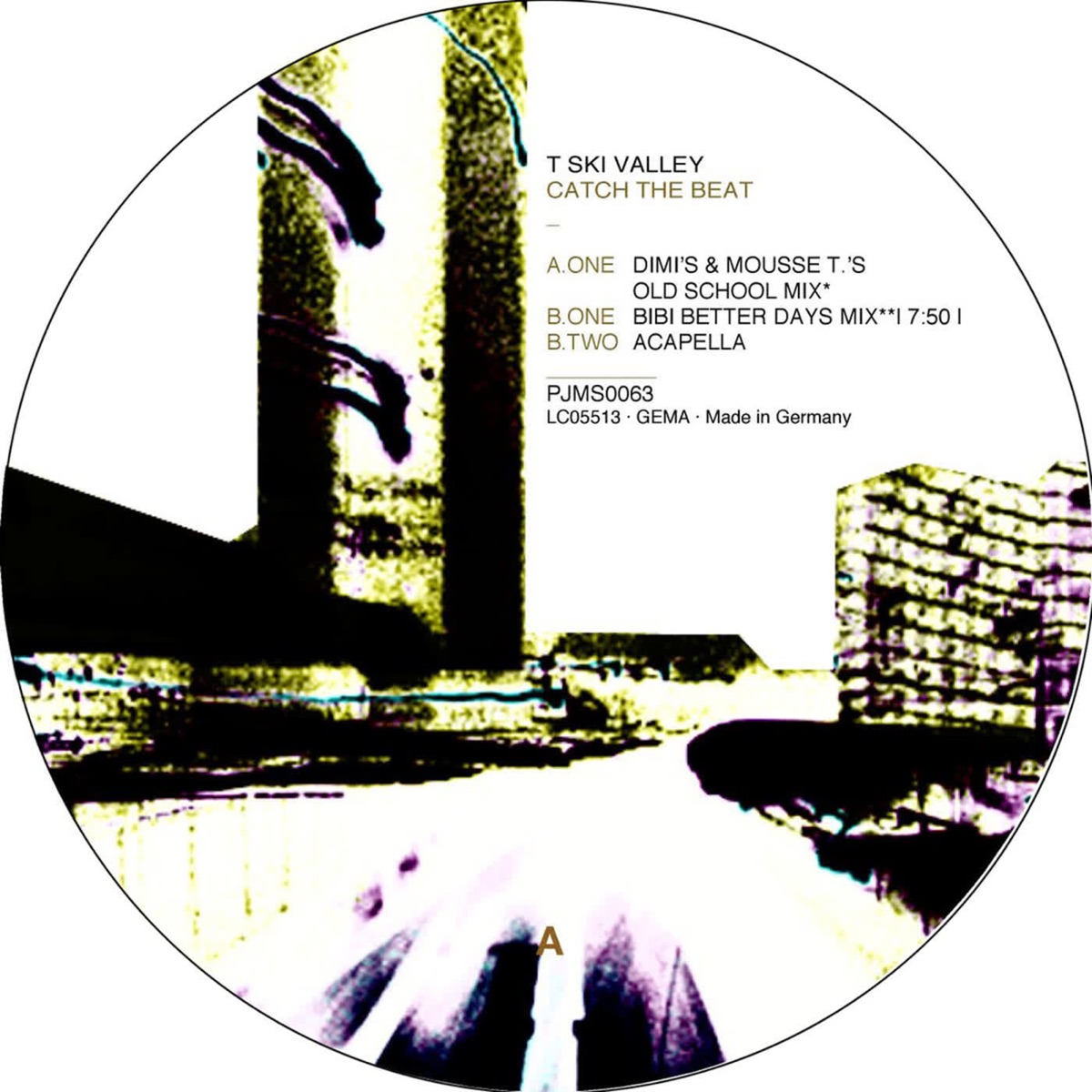 Catch The Beat - Single by T SKI VALLEY album cover
