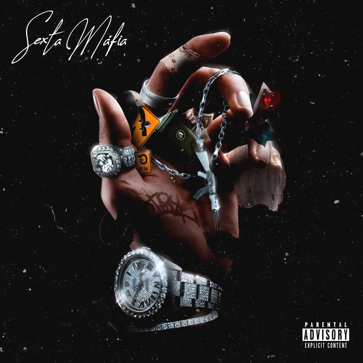 Sexta Máfia (feat. Hinato & Paq) - Single by Gean LB, SIXMAFIA & CalliCartel album cover