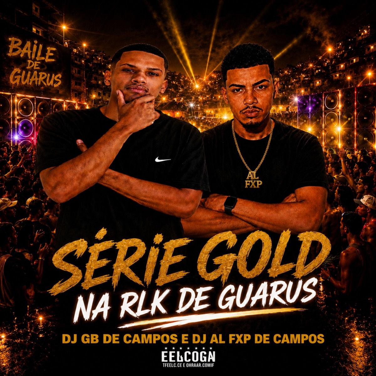 SÉRIE GOLD NA RLK DE GUARUS (feat. DJ GB DE CAMPOS) - Single by AL FXP DE CAMPOS 022 album cover