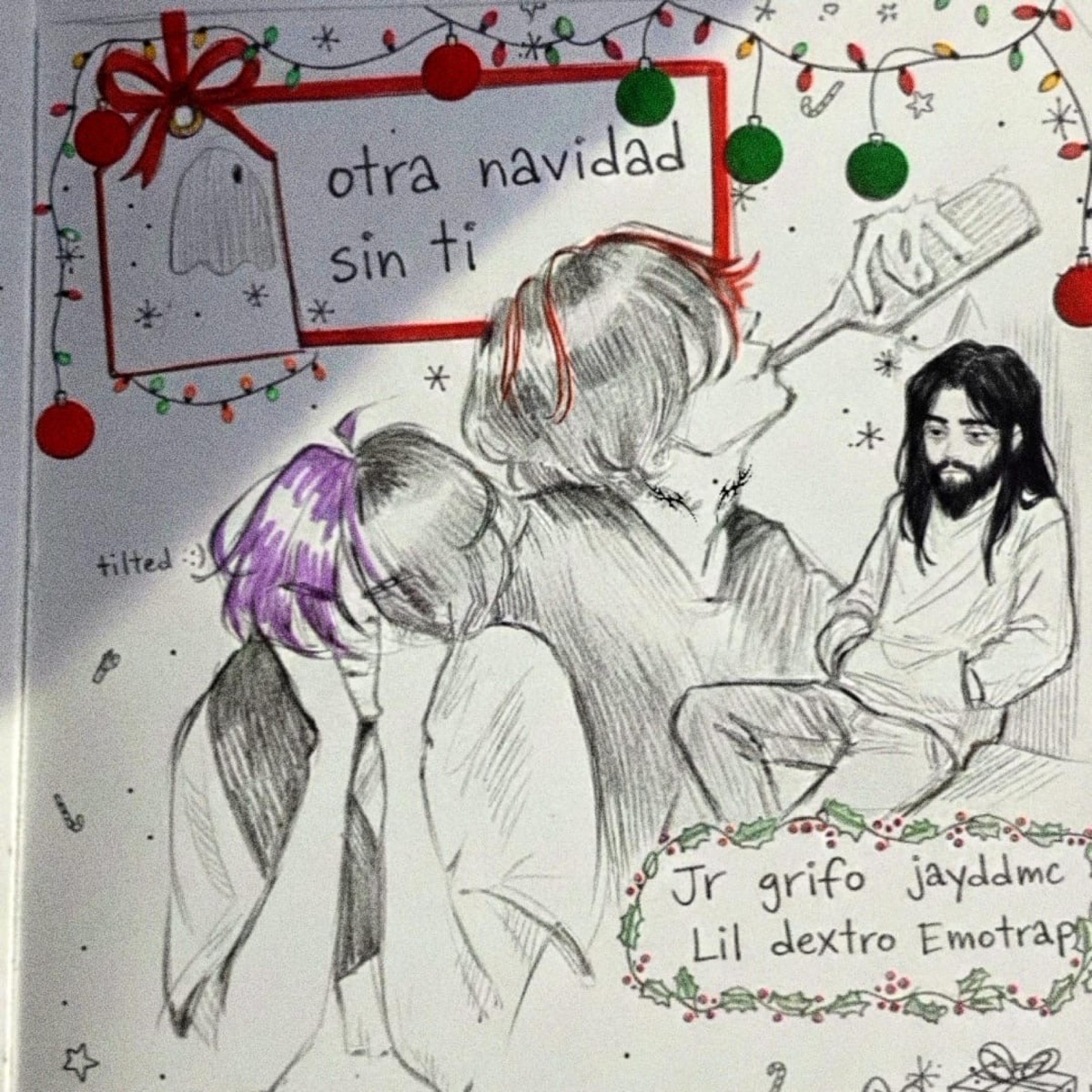 Otra Navidad Sin Ti :( - Single by LilDextro, Jaydd MC & Jr grifo album cover