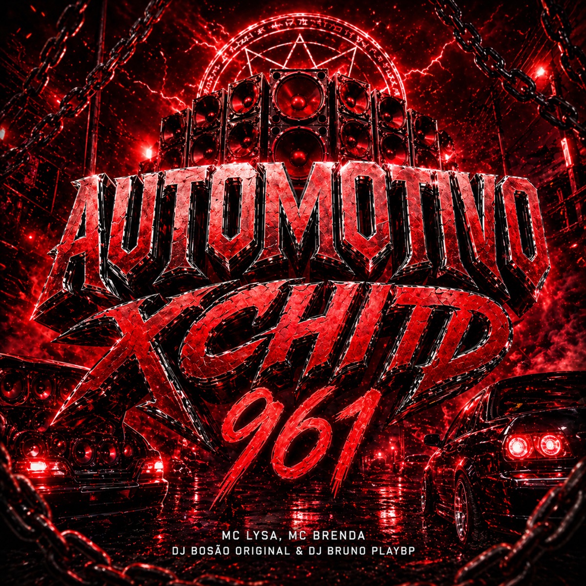 Automotivo xchitd 961 - Single by dj Bosão original, Mc Lysa & MC Brenda album cover