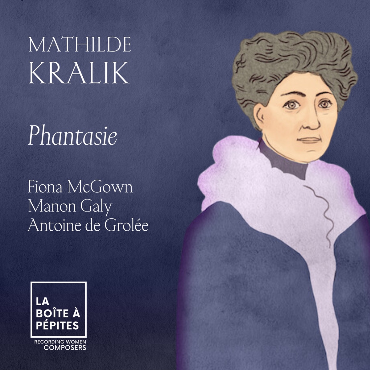 Mathilde Kralik: Phantasie - Single by Fiona McGown, Manon Galy & Antoine De Grolée album cover
