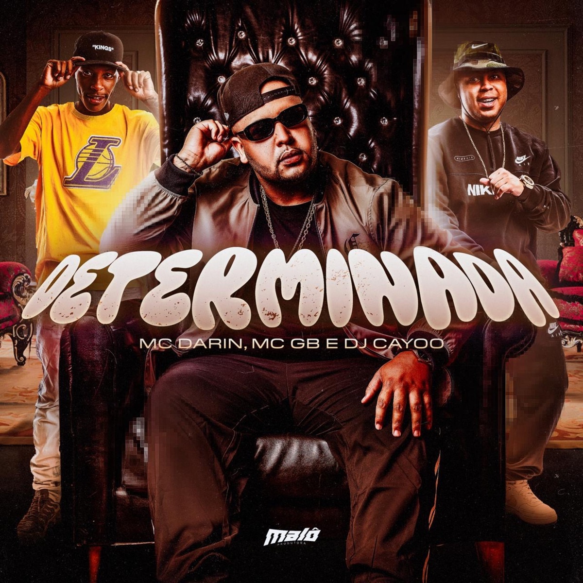 Determinada - Single by Mc Darin, Mc GB & DJ Cayoo album cover