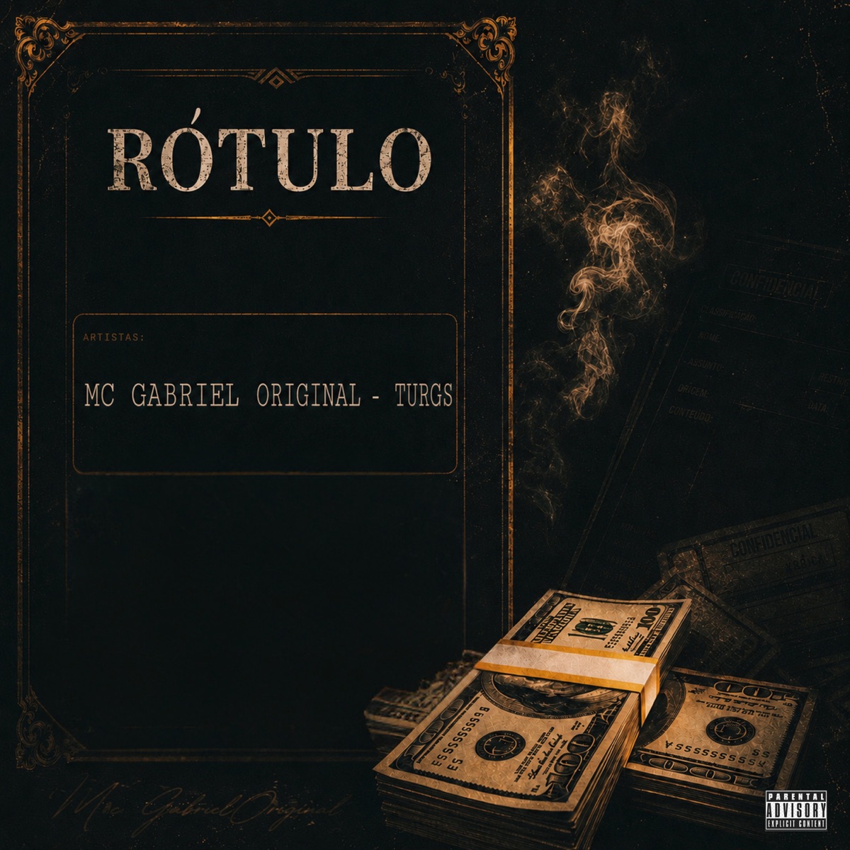 Rótulo - Single by Mc Gabriel Original & Turgs album cover