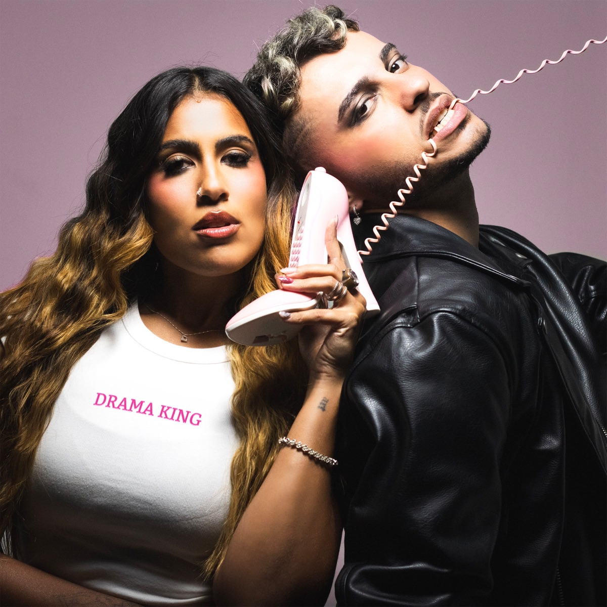 DRAMA KING - Single by Calena, Victor Telles & Delta7 album cover