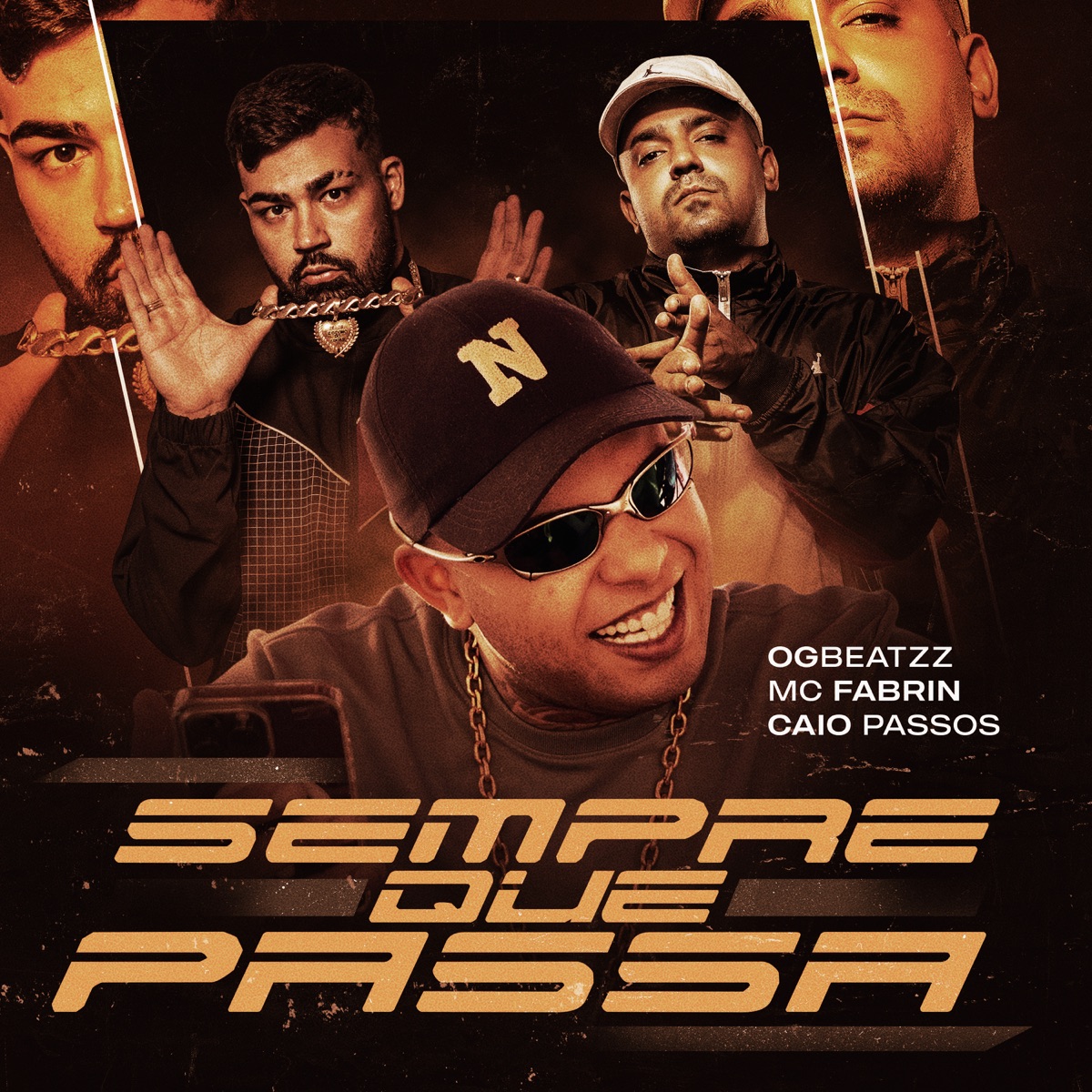 Sempre Que Passa - Single by OGBeatzz, Caio Passos & MC Fabrin album cover