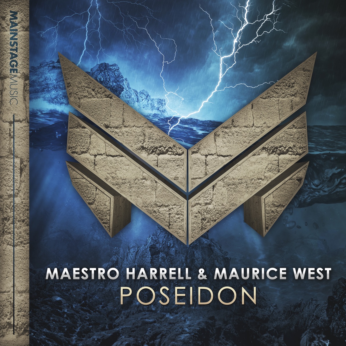 Poseidon - Single by Maestro Harrell & Maurice West album cover