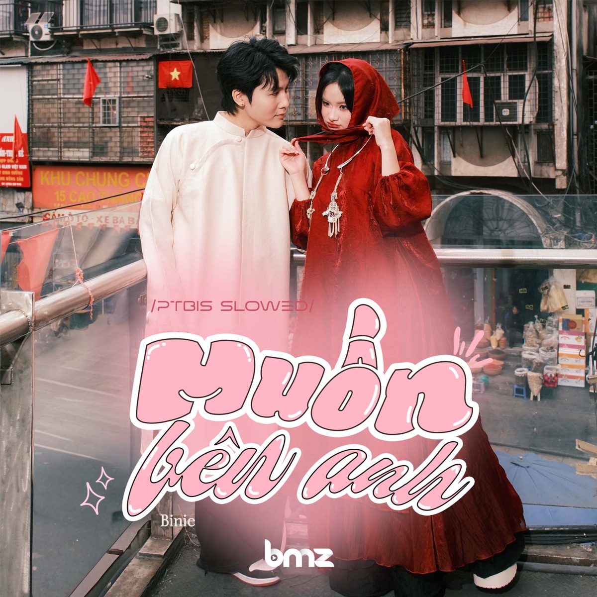 Muốn Bên Anh (PTbis Slowed) - Single by Binie album cover
