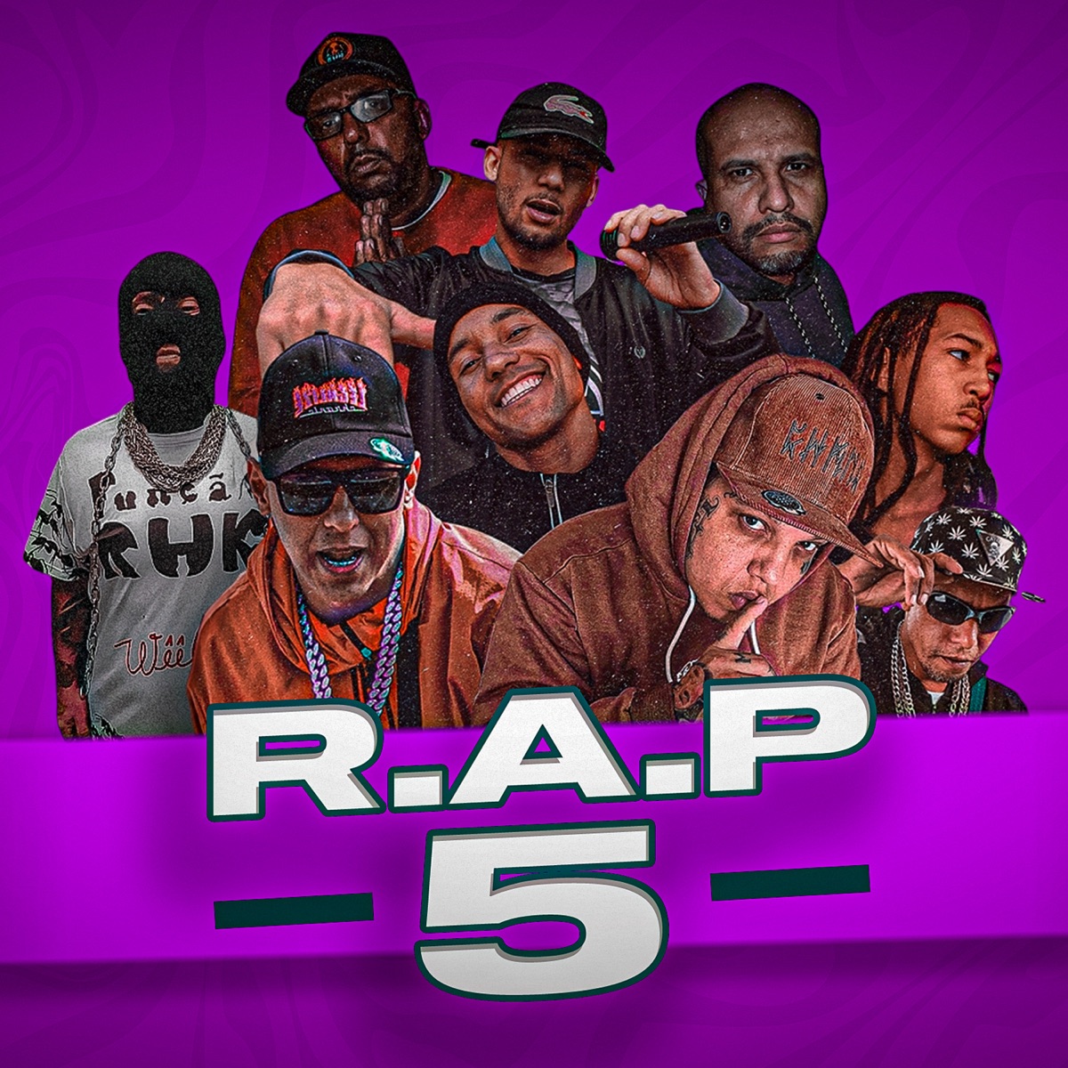 R.A.P 5 (feat. Nocivo Shomon) - Single by Shitão, Formiga Mc, O Invasor, Kokito Mc, voz medonha, T3lias & Cson album cover