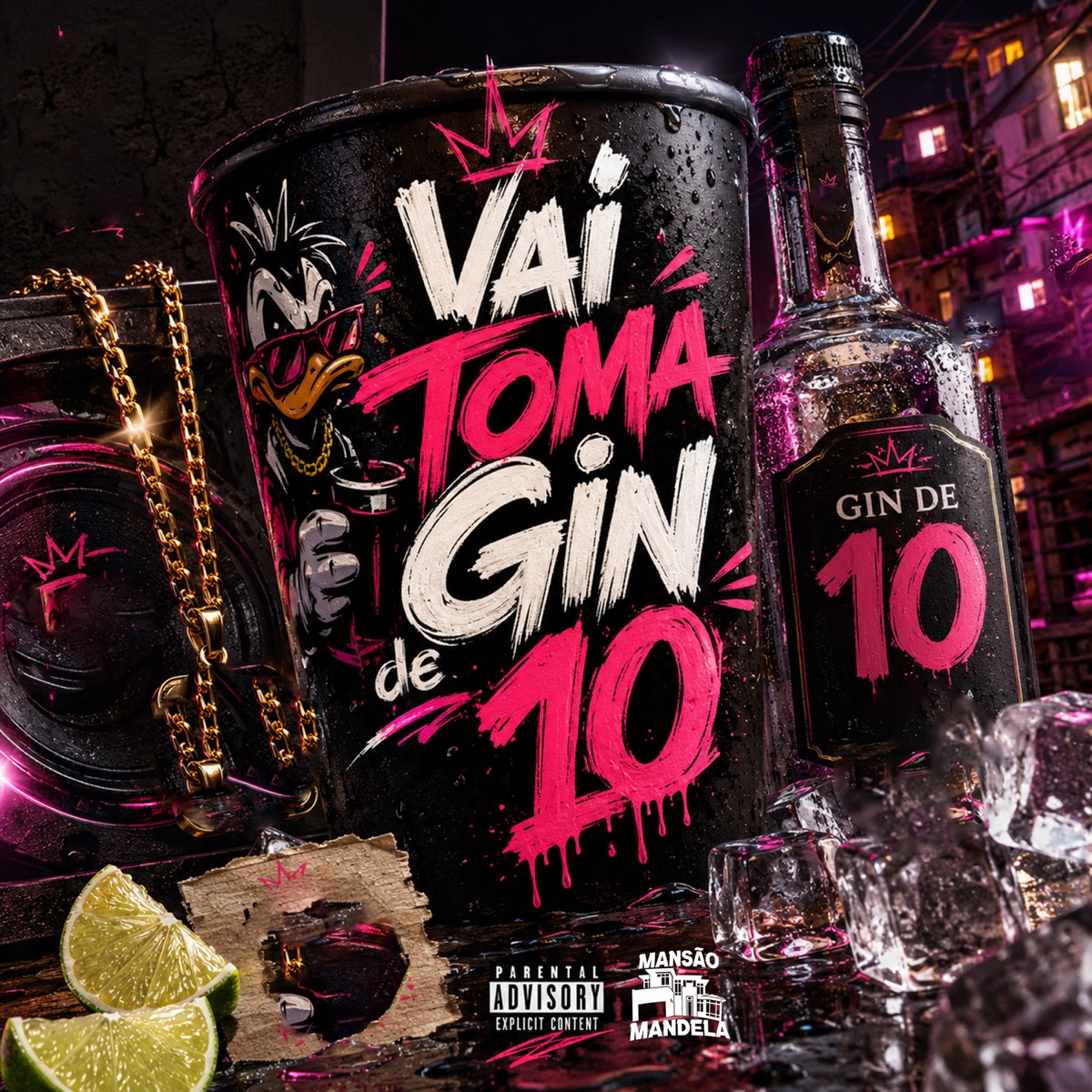 Vai Toma Gin de 10 - Single by MC Delux & DJ Feu album cover