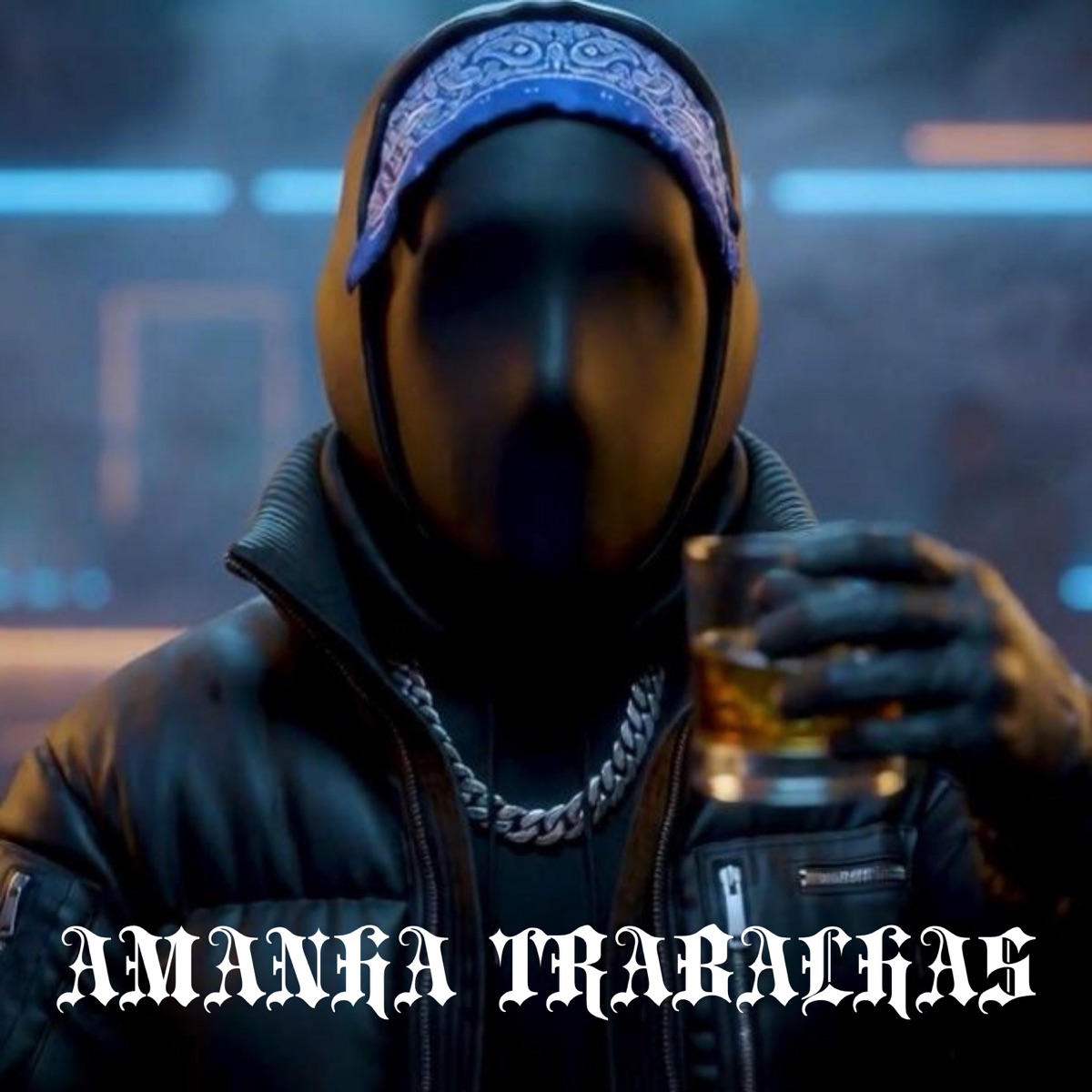 AMANHÃ TRABALHAS - Single by Wine Tkk, B1 & Kuptz album cover