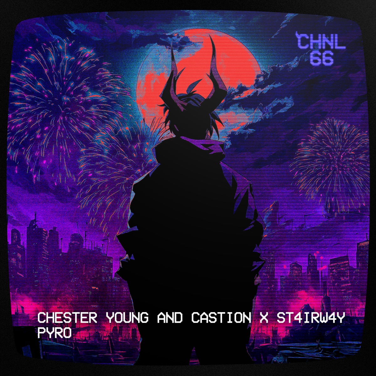 Pyro - EP by Chester Young, Castion & ST4IRW4Y album cover