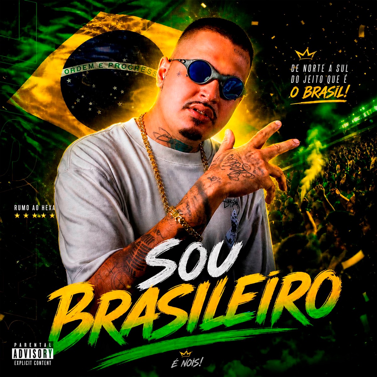 Sou Brasileiro - Single by MC TOM CRAZY album cover