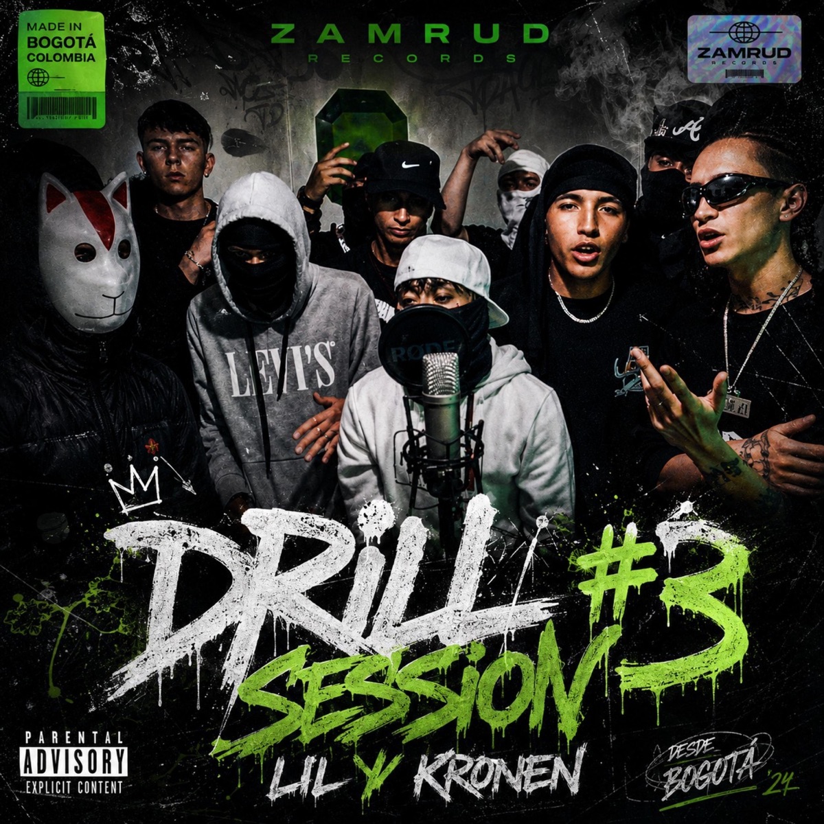 Drill Session #3 (feat. Lil & Kronen) - Single by Zamrud album cover
