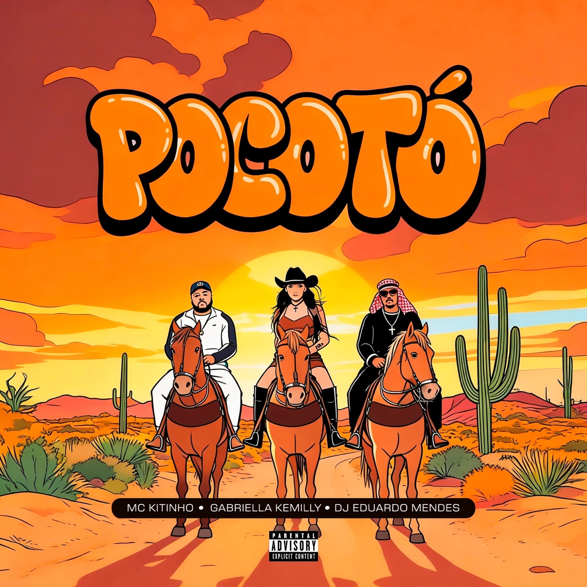 Pocotó - Single by Mc Kitinho & Dj Eduardo Mendes album cover