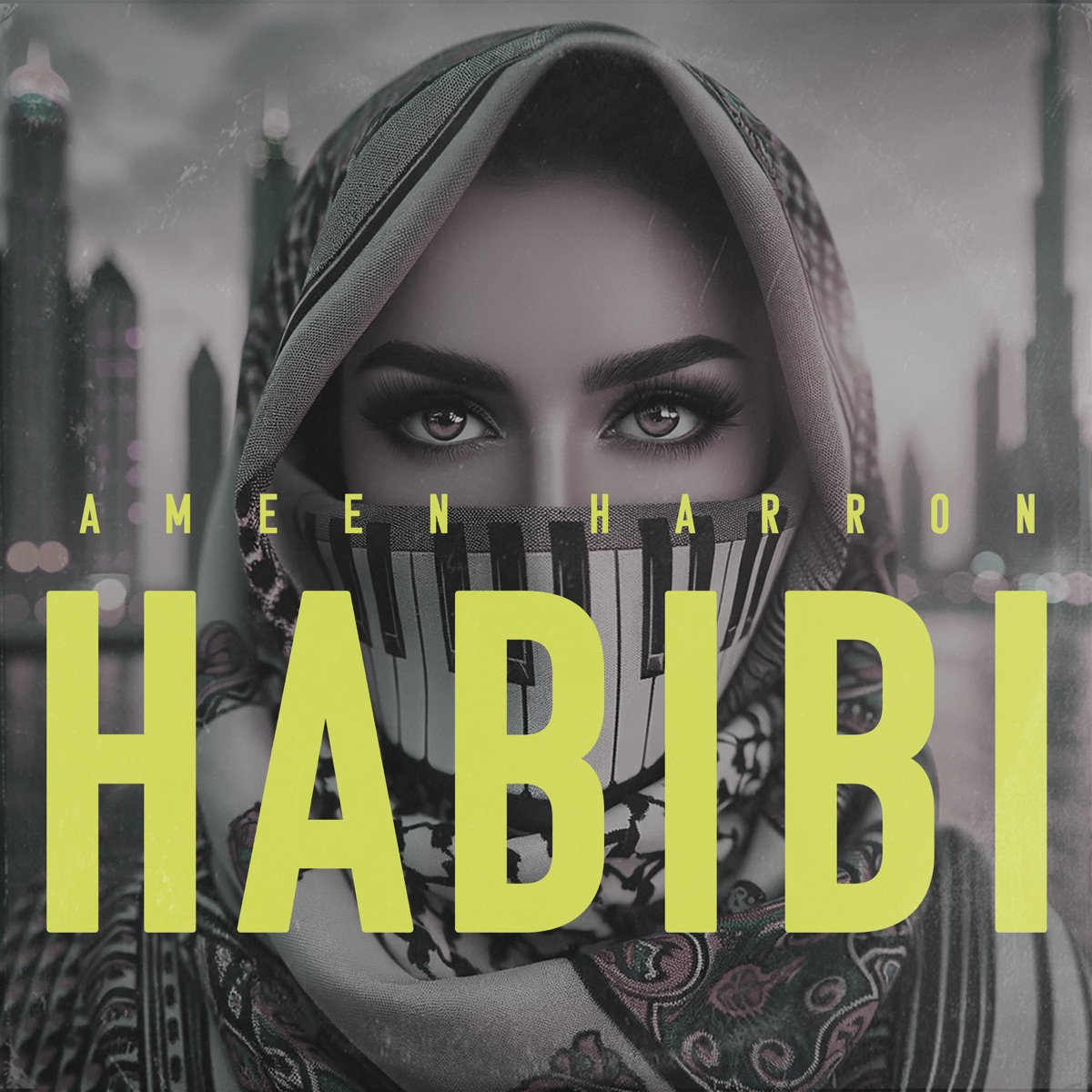 Habibi - Single by Ameen Harron album cover