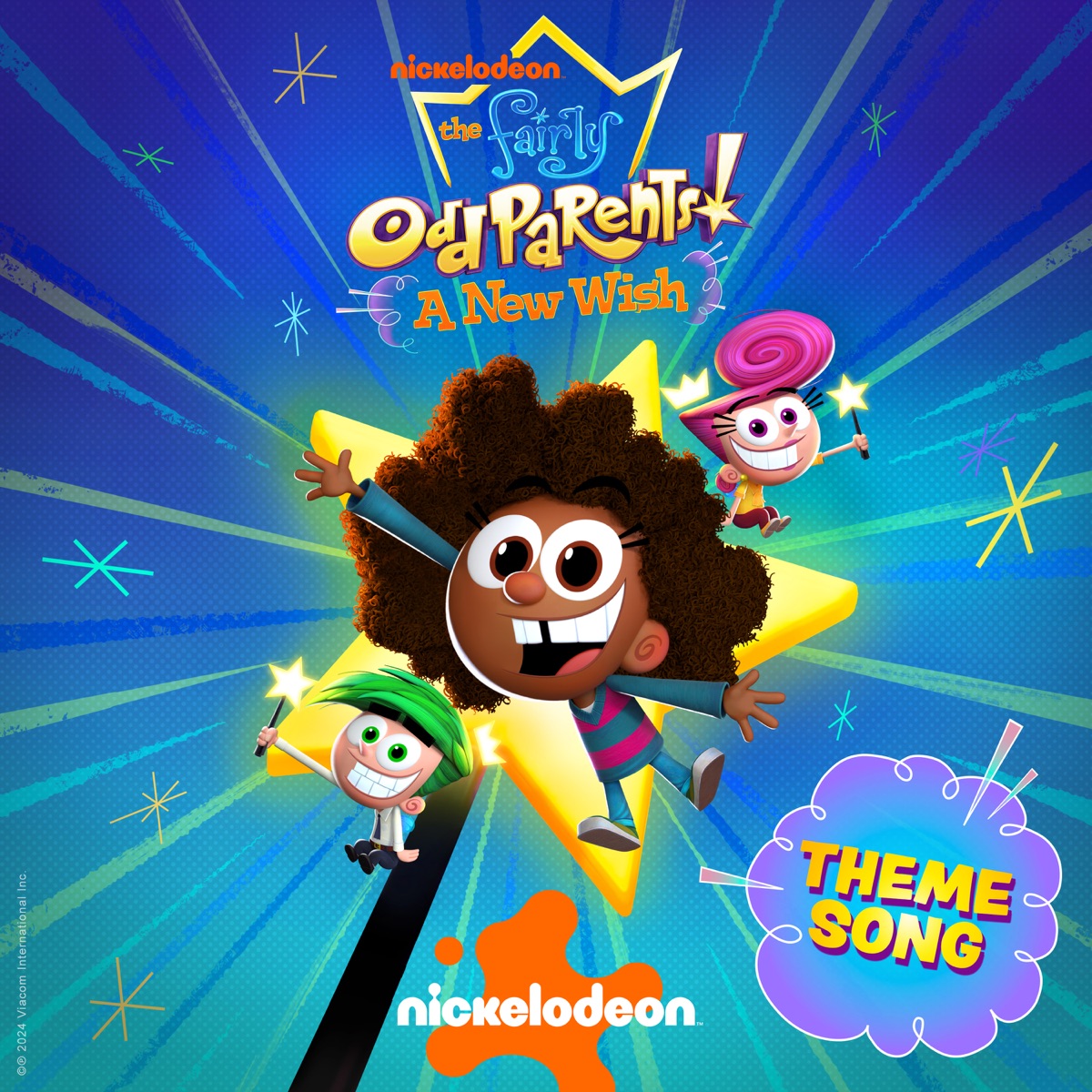 The Fairly Odd Parents: A New Wish Theme Song - Single by Nickelodeon & The Fairly Odd Parents album cover